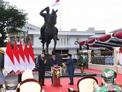 Presiden Jokowi Resmikan Tugu Api Semangat Indonesia Merdeka Tidak Pernah Padam