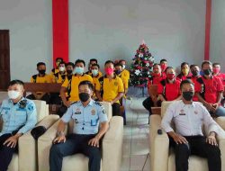 Rutan Tamiang Layang Ikuti Ibadah dan Perayaan Natal Kanwil Kemenkumham Kalteng Secara Virtual