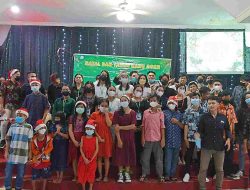 Mahasiswa Barito Timur Rayakan Natal Bersama Panti Asuhan El-Ministry