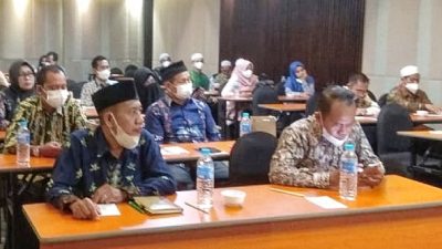 Kasi Pendis Kemenag Barito Timur Hadiri Rakor dan Evaluasi BOS Pondok Pesantren