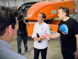 BERITA FOTO: Presiden Jokowi Kunjungi Space X dan Temui Elon Musk