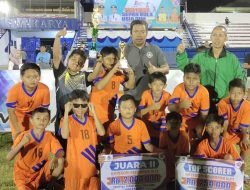 SSAPJ Ampah Juara II Sepak Bola Usia Dini DAS Barito