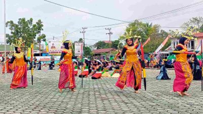 Tentang “Rakat”, Tarian Massal yang Ditampilkan pada Peringatan HAB ke-77 Kemenag Barito Timur