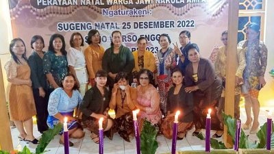 Paguyuban Warga Jawi Nakula Ampah Adakan Perayaan Natal