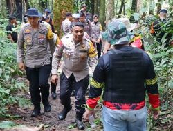 Kapolres Barito Timur Pimpin Langsung Pencarian Orang Hilang di Desa Karang Langit