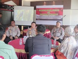 Tim Risk Assessment Dit Pamobvit Polda Kalteng Kunjungi Polres Barito Timur