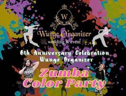 Wunge Organizer Akan Gelar Zumba Color Party 2023 di Taman Nansarunai Tamiang Layang