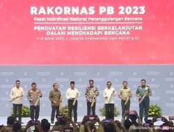 Buka Rakornas Penanggulangan Bencana, Presiden Jokowi: Siaga dan Waspada Jadi Kunci