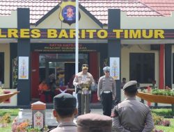 Polres Barito Timur Laksanakan Apel Gelar Personel dan Sarpras Karhutla