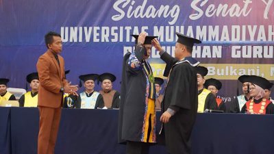 Universitas Muhammadiyah Palangka Raya Kukuhkan Guru Besar Pertama