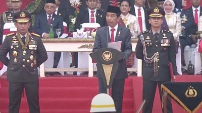 HUT Ke-77 Bhayangkara, Presiden: Kekuatan Polri Besar, Gunakan dengan Benar