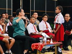 Saat Presiden Jokowi Ditanya Anak SD Kenapa Ibu Kota Negara Tidak Dipindah ke Papua