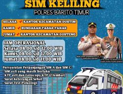 Ini Jadwal Pelayanan SIM Keliling Polres Barito Timur