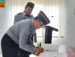 Karutan Tamiang Layang Berganti, Sertijab Dihadiri Kadivmin Kemenkumham Kalteng