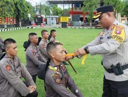 20 Bintara Remaja Memulai Tugas di Polres Barito Timur