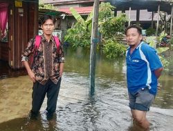 RT 02 Desa Matabu di Barito Timur Dilanda Banjir