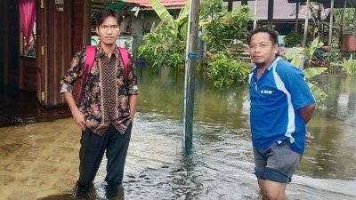 RT 02 Desa Matabu di Barito Timur Dilanda Banjir