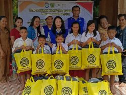 GN-OTA Yayasan Tangan Pengharapan Salurkan 72 Paket Bantuan Pendidikan di Kecamatan Dusun Tengah