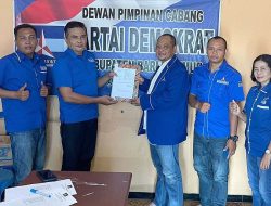 Muniko Kurniawan Daftarkan Diri ke Partai Demokrat Sebagai Bakal Calon Bupati Barito Timur