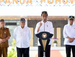 Presiden Jokowi Resmikan Bandara Panua Pohuwato di Gorontalo