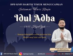 Ketua KNPI Barito Timur Sampaikan Ucapan Selamat Hari Raya Iduladha 1445 Hijriah