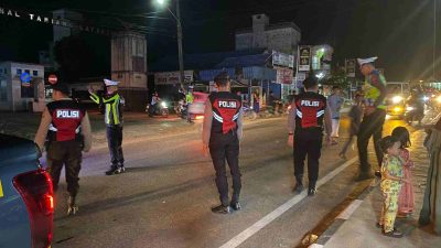 Polres Barito Timur Lakukan Pengamanan Takbiran Iduladha 1445 Hijriah