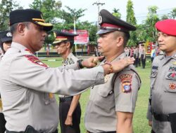 Sejumlah Anggota Polres Barito Timur Naik Pangkat