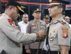 Kapolres Barito Timur Lantik AKP Perdhana Mahardhika Jadi Kasatlantas