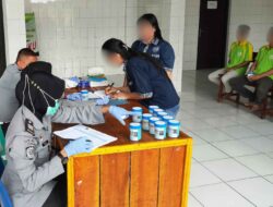 Rutan Tamiang Layang Lakukan Tes Urine Rutin ke Pegawai dan Warga Binaan