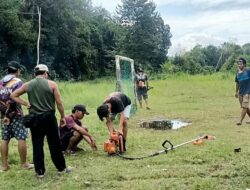 Karang Taruna Desa Haringen Hidupkan Semangat Kebersamaan dengan Gotong Royong