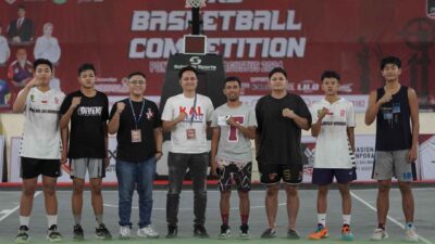 Dua Atlet Basket Barito Timur Bermain pada 3×3 Basketball Competition Piala Menpora di Pontianak