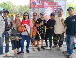 Serunya Wartawan di Barito Timur Ikut Lomba Mancing HUT ke-12 IWO