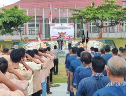 Rutan Tamiang Layang Wujudkan Semangat Nasionalisme Melalui Upacara Hari Kesaktian Pancasila