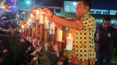 Kapolres Barito Timur dan Kehangatan Perayaan Natal Gabungan: Harmoni di Tengah Keberagaman