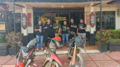 Polsek Dusun Tengah Ungkap Kasus Curanmor, Terduga Pelaku dan Tiga Sepeda Motor Diamankan