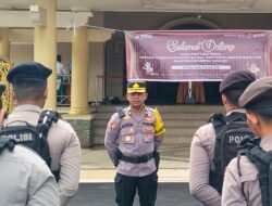 Polres Barito Timur Pastikan Kesiapan Pengamanan Jelang Penetapan Pasangan Terpilih Pilkada 2024