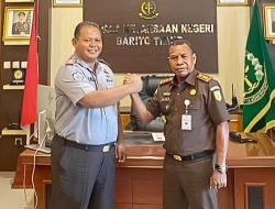 Perkuat Sinergi, Rutan Tamiang Layang Lakukan Kunjungan Koordinasi ke Kejari Barito Timur