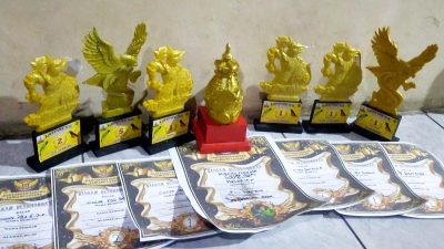 Burung Andalan Widid Septiawan Borong Juara di Lomba Burung Berkicau Sadewa BC