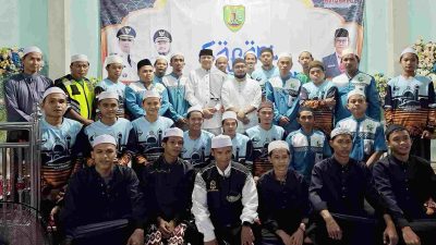 Relawan Remaja Masjid Muara Bagok Dukung Safari Ramadan Pemkab Barito Timur