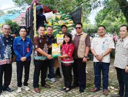 Pemkab Barito Timur Bersama Bulog Salurkan 9 Ton Beras Murah untuk Kendalikan Inflasi