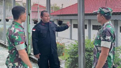Rutan Tamiang Layang Terima Patroli Sambang dari Koramil 1012-04