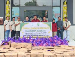 Warga Binaan Rutan Tamiang Layang Terima Bingkisan Hari Raya dari Rimau Group
