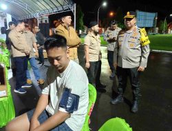 Tim Gabungan di Barito Timur Gelar Imbauan Mudik Aman dan Pengecekan Kesehatan Sopir