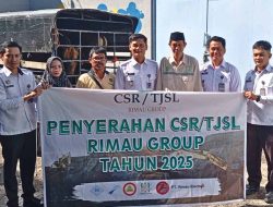 Rutan Tamiang Layang Terima Bantuan Hewan Kurban dari Rimau Group, Wujud Nyata Kepedulian Perusahaan