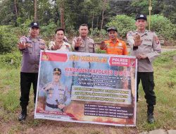 Polres Bartim Gencarkan Sosialisasi Cegah Karhutla di Desa Jaweten