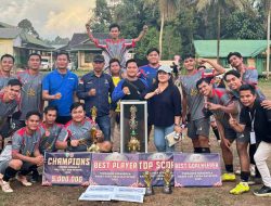 Hayaping Mandiri Juara Kades Cup I, Turnamen Ditutup dengan Meriah dan Penuh Apresiasi