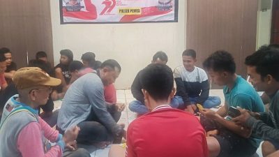 Polsek Pematang Karau Gelar Turnamen Domino Meriahkan HUT Ke-79 Bhayangkara