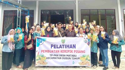 Pemdes Matabu Adakan Pelatihan Pembuatan Keripik Pisang untuk Pemberdayaan Ekonomi Keluarga