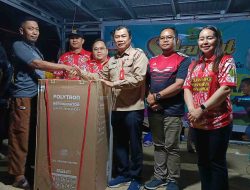 Asisten III Setda Bartim Tutup Turnamen Voli HUT ke-66 Desa Tangkan
