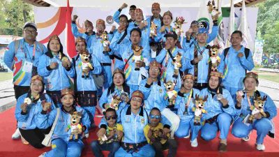 Tim Balogo Kalteng Bawa Pulang 15 Medali FORNAS VIII Mataram, Wabup Bartim: Ini Sejarah dan Kebanggaan